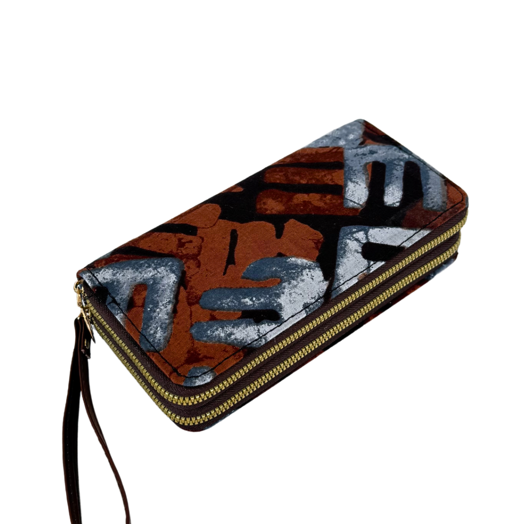Double Zippered Purse