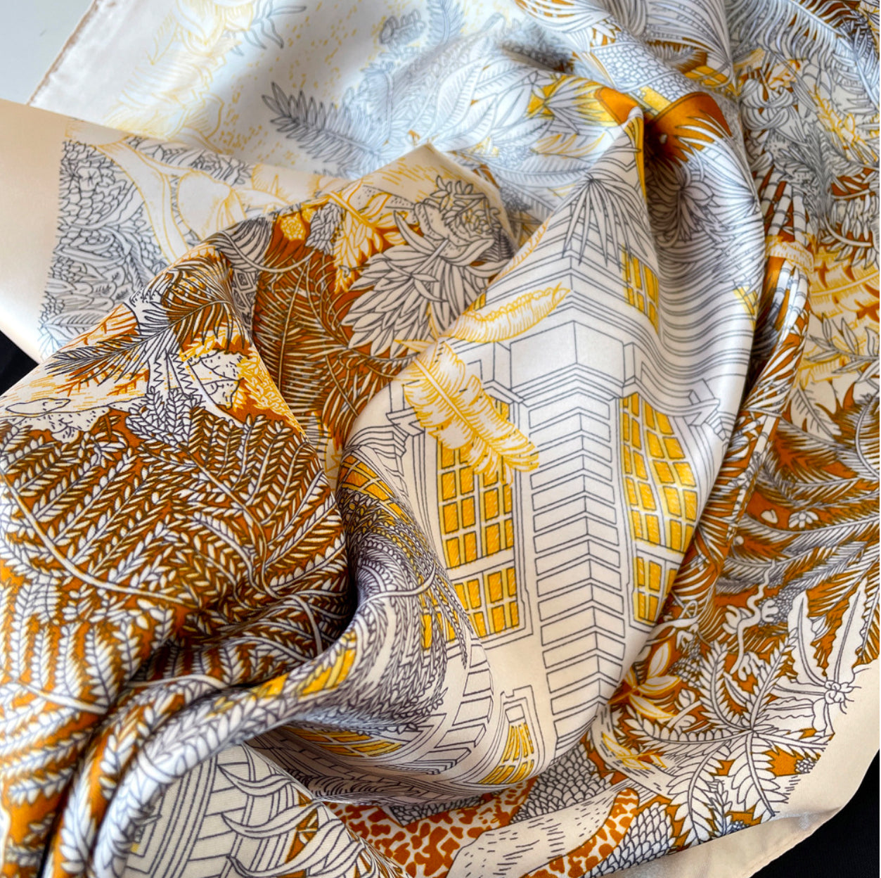 Silk scarf