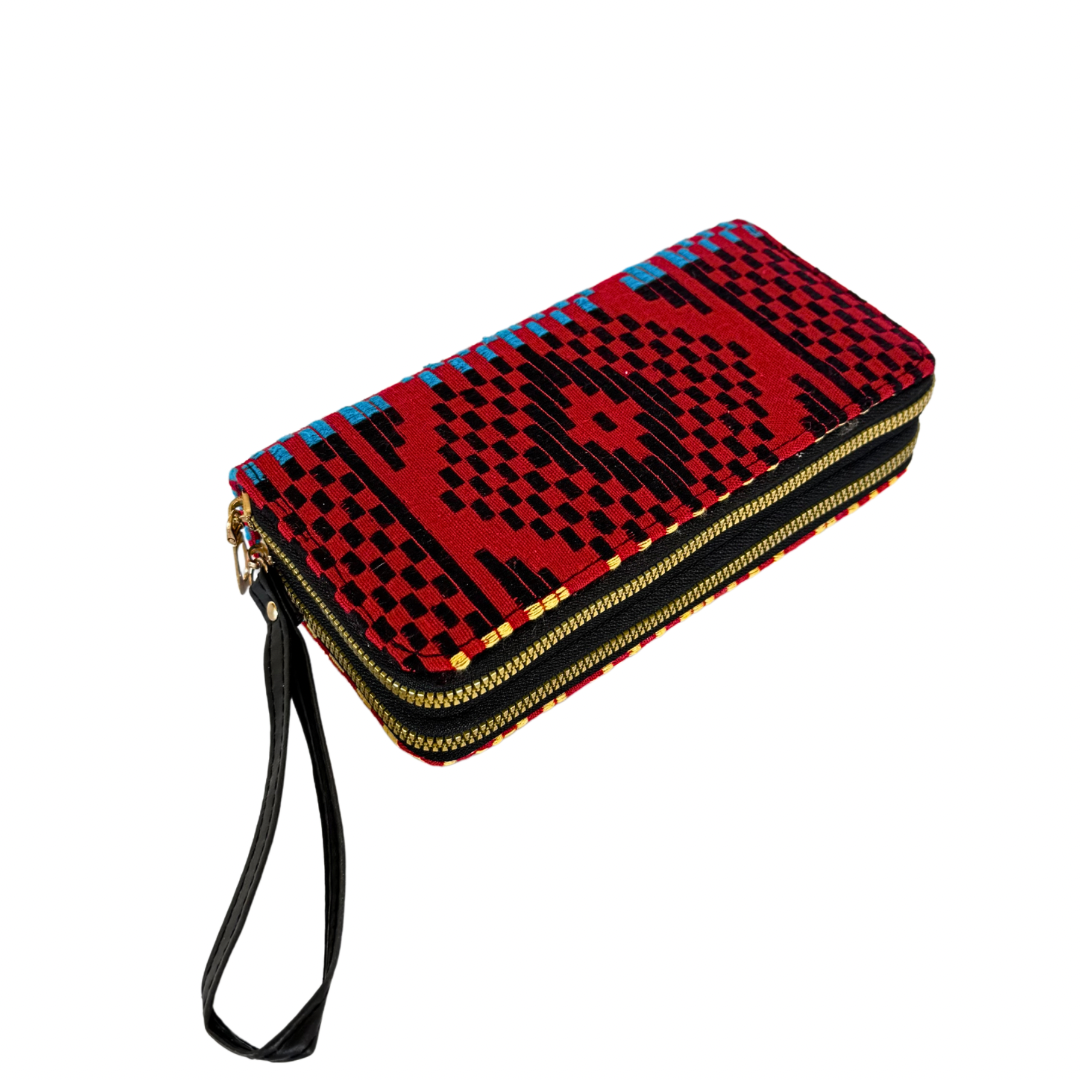 Double Zippered Purse