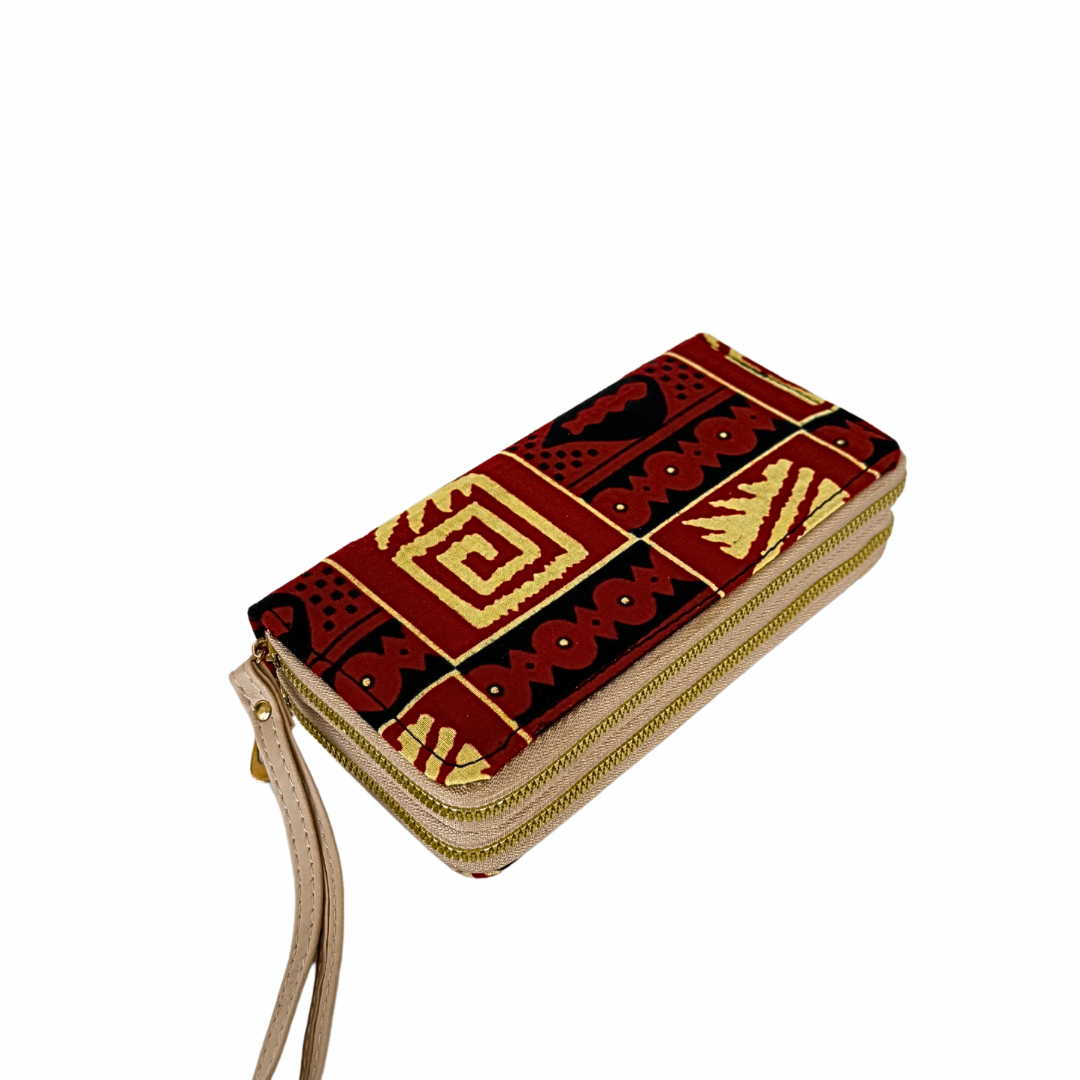 Double Zippered Purse