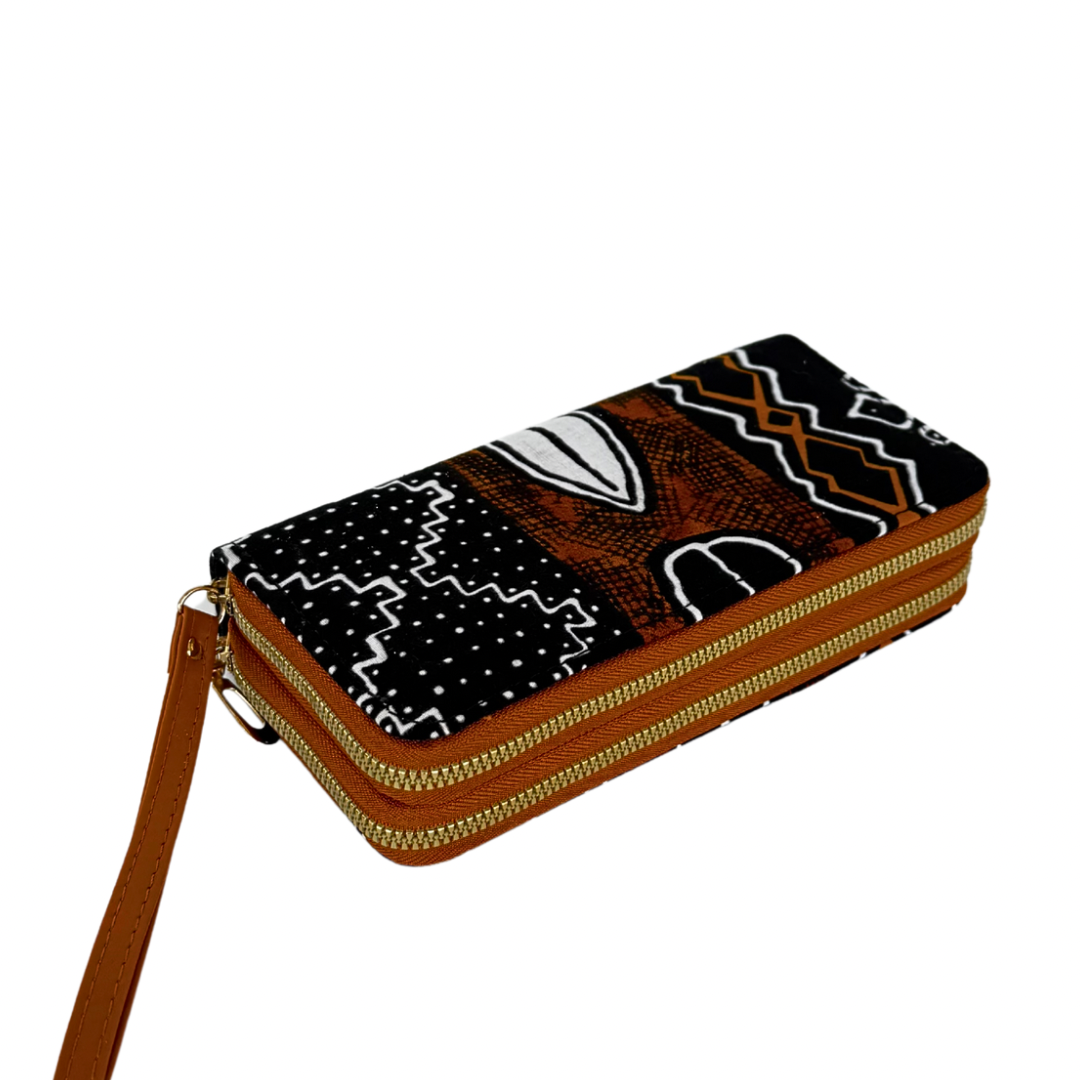Double Zippered Purse
