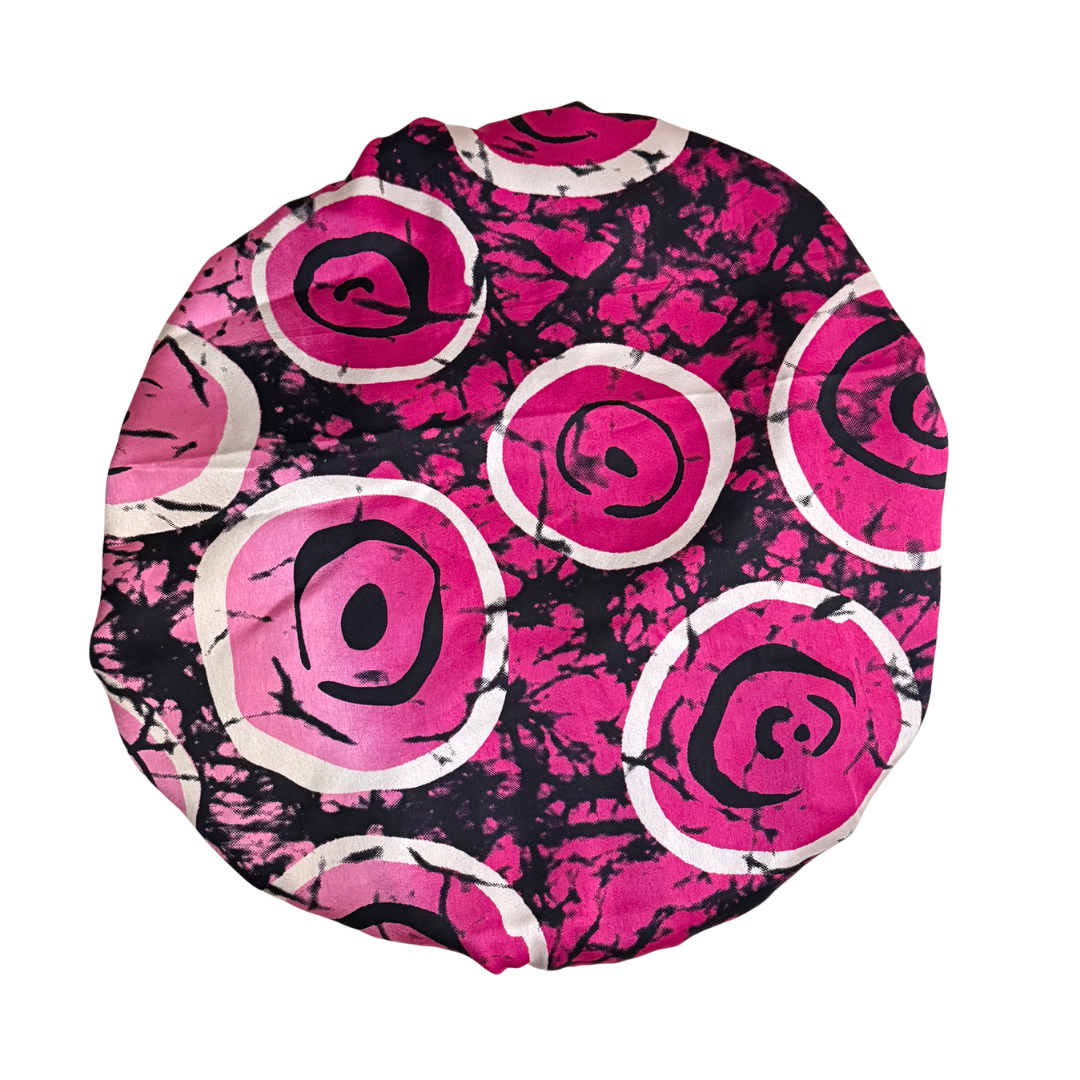 Large Silk and Satin Bonnet