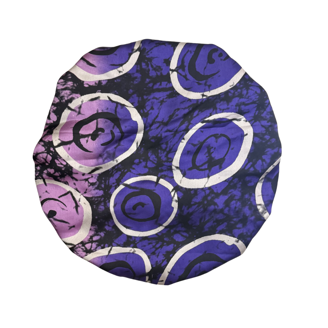Large Silk and Satin Bonnet