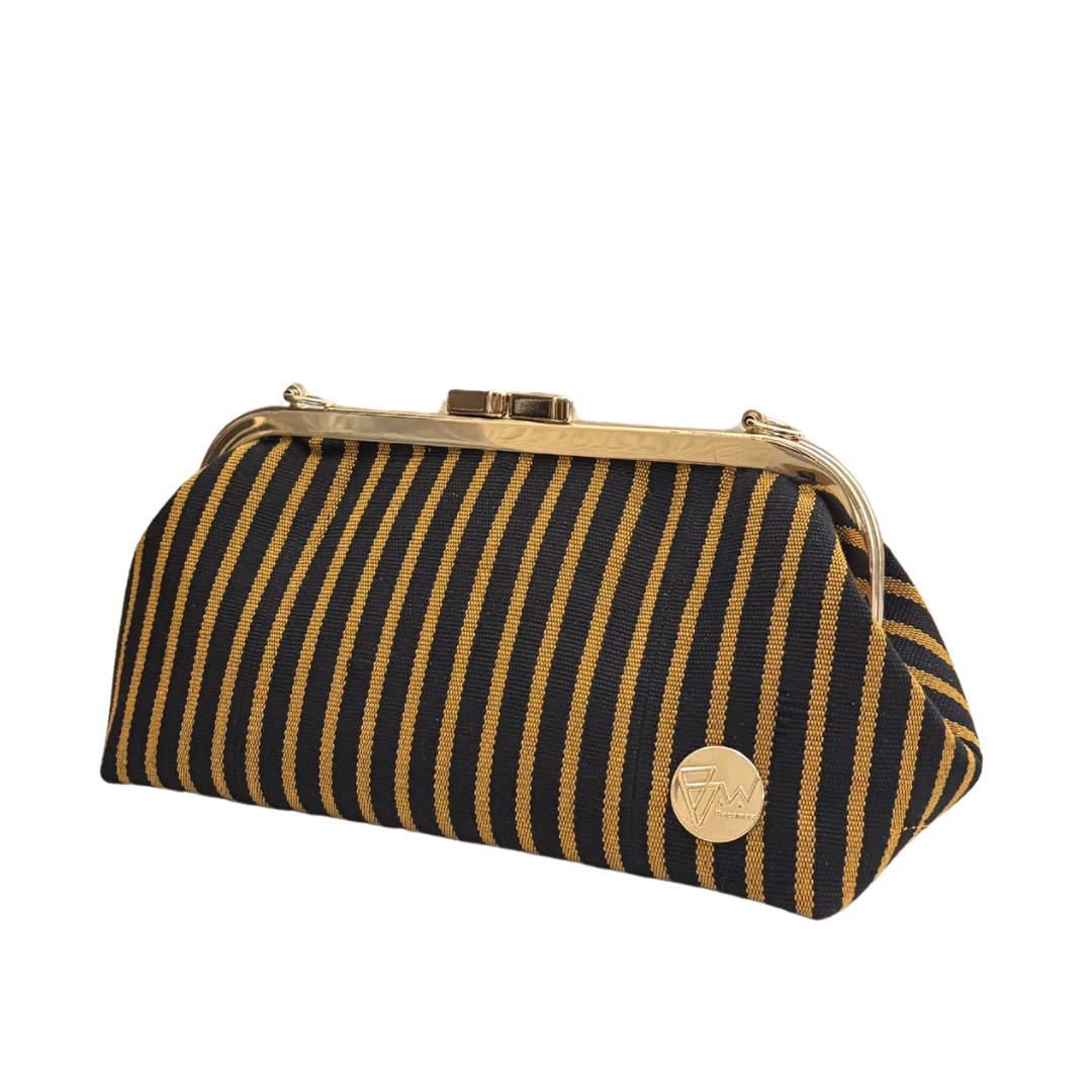 Small Kiss Lock Asooke Clutch
