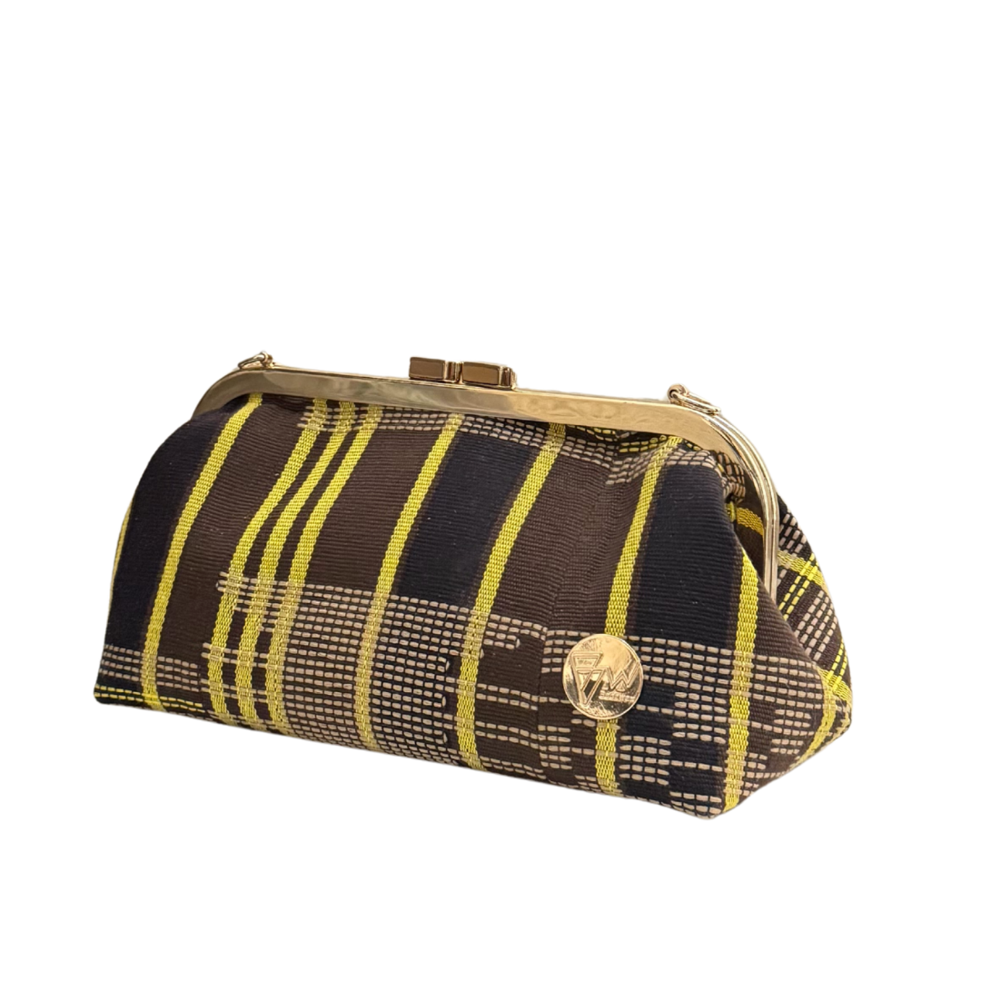 Small Kiss Lock Asooke Clutch