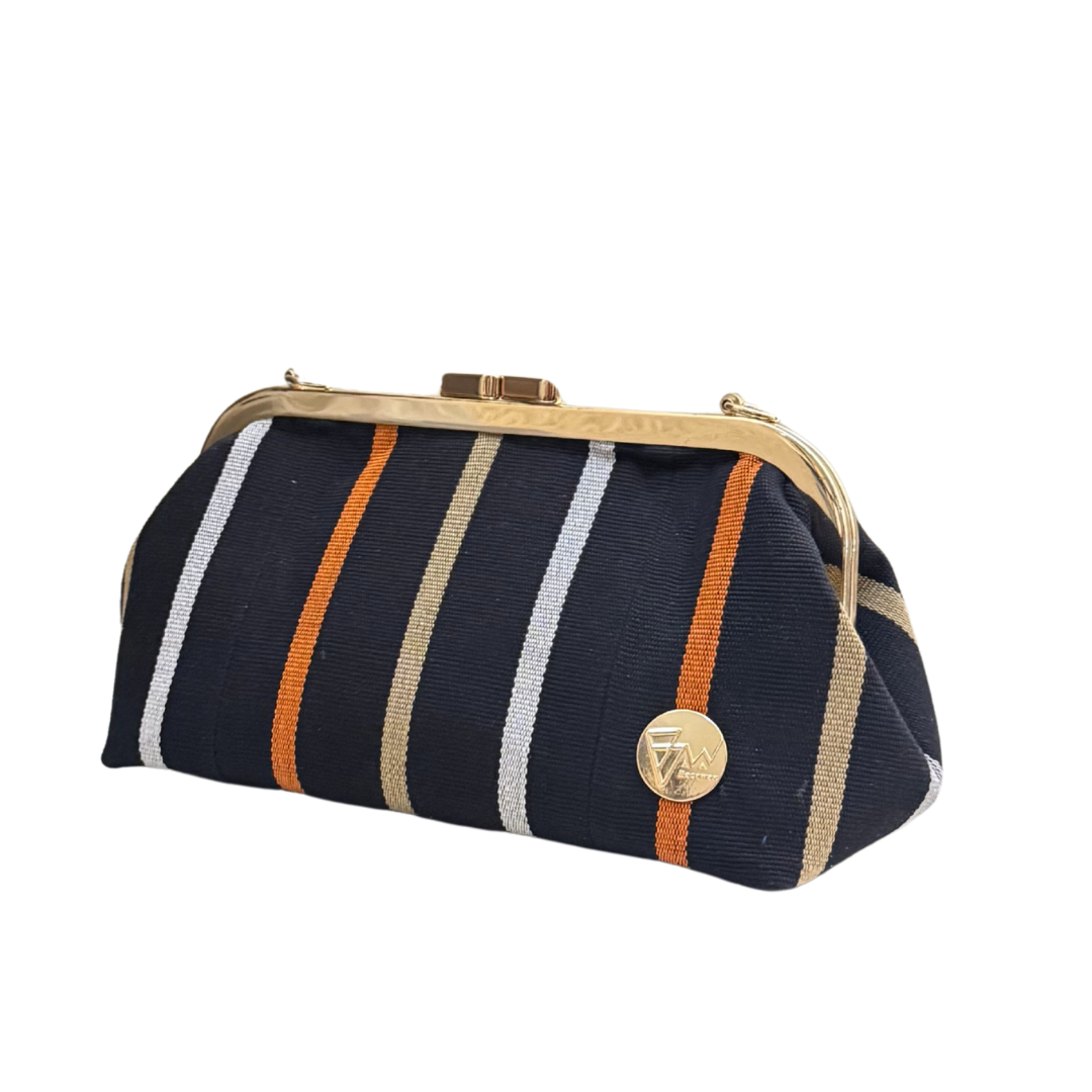 Small Kiss Lock Asooke Clutch
