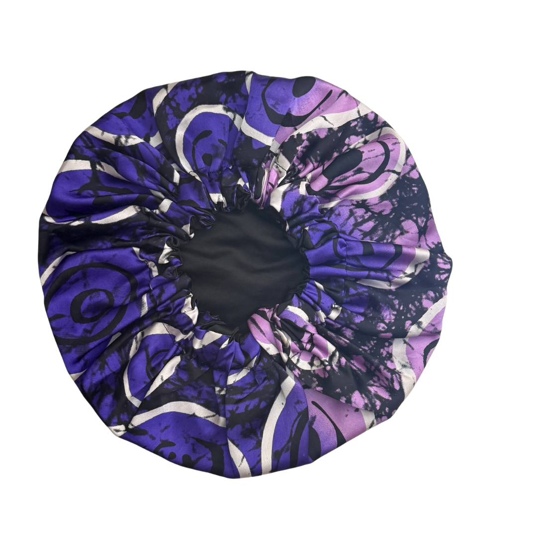 Large Silk and Satin Bonnet